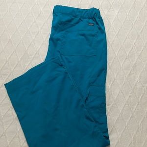 ADAR SCRUB BOTTOMS TEAL
